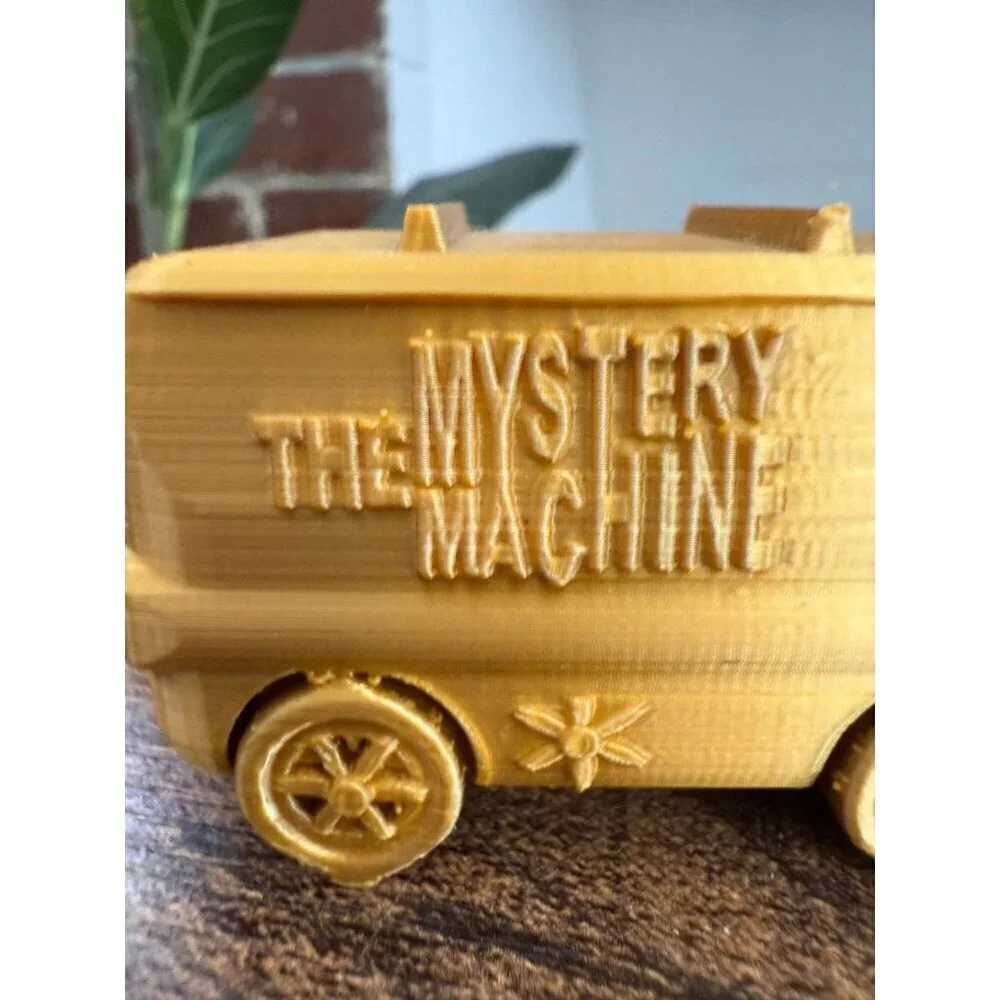 3-D printed mystery machine, Scooby Doo